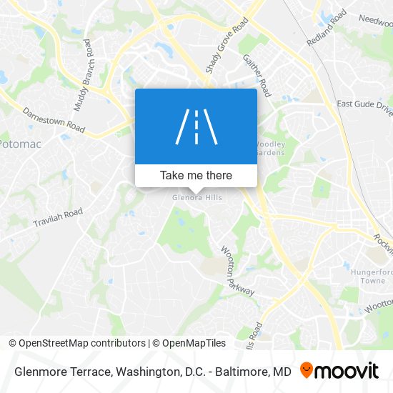 Mapa de Glenmore Terrace