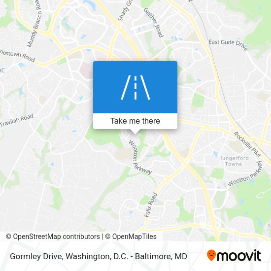 Gormley Drive map