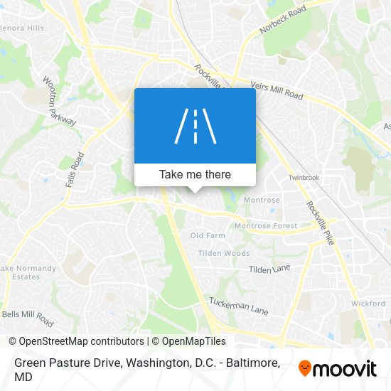 Green Pasture Drive map