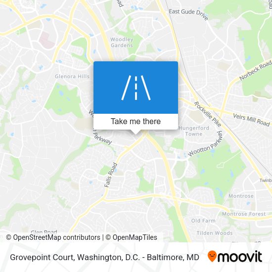 Grovepoint Court map