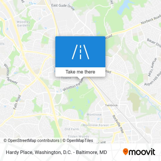 Hardy Place map