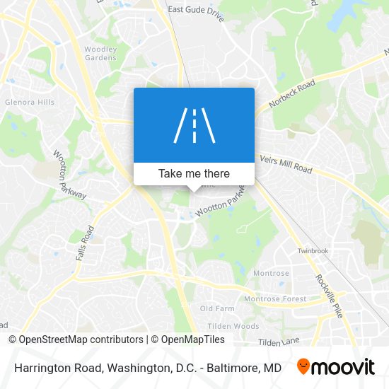 Mapa de Harrington Road