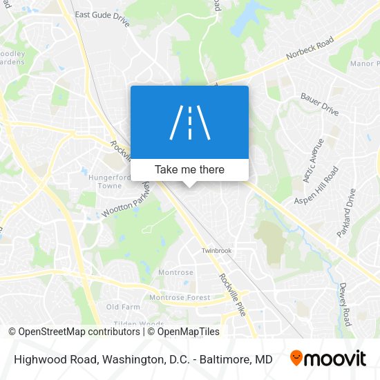 Mapa de Highwood Road