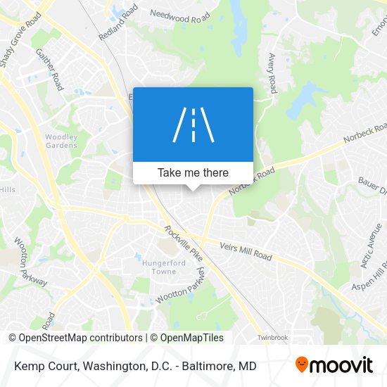 Mapa de Kemp Court