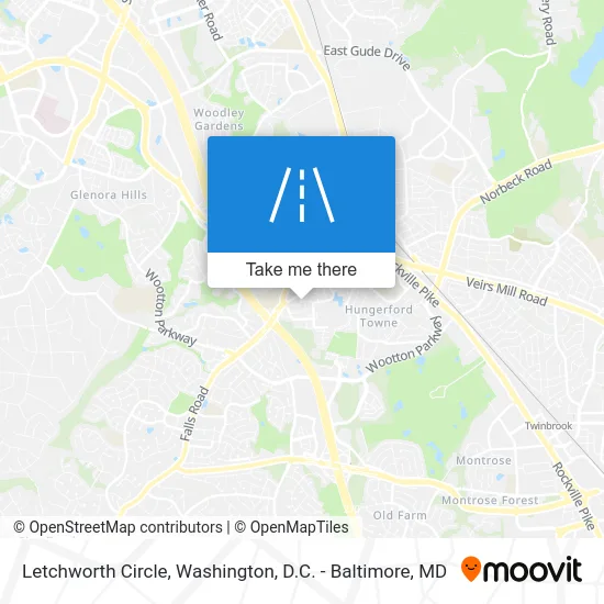 Letchworth Circle map