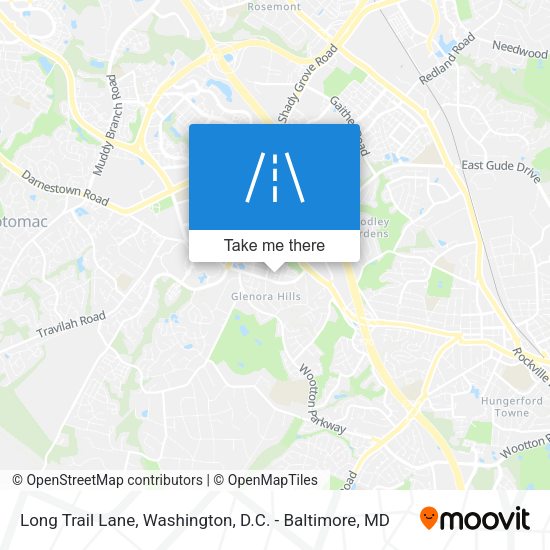 Mapa de Long Trail Lane