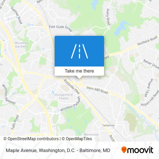 Mapa de Maple Avenue