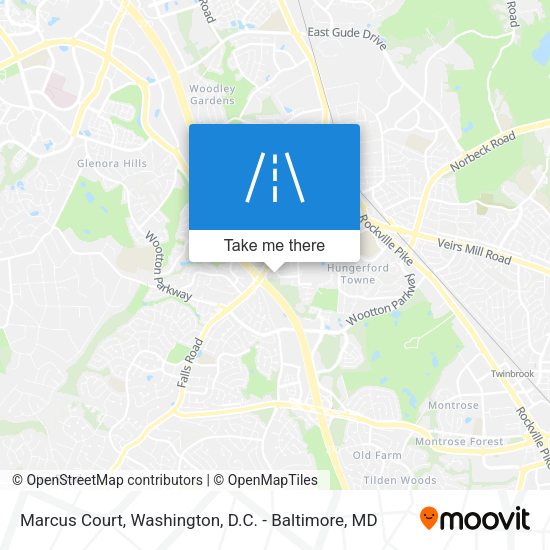 Marcus Court map