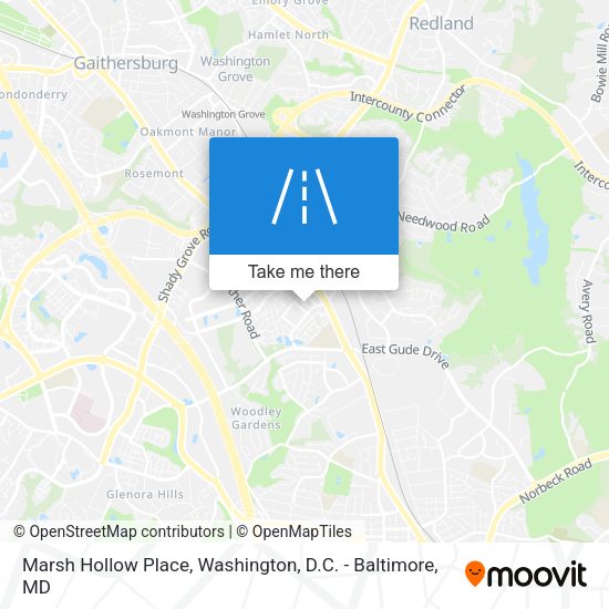 Mapa de Marsh Hollow Place