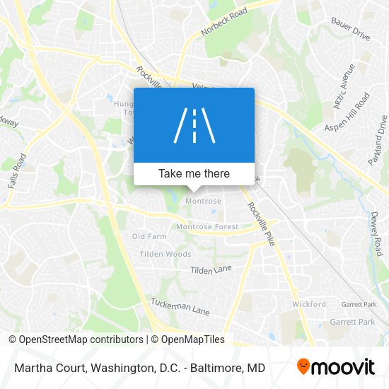 Mapa de Martha Court