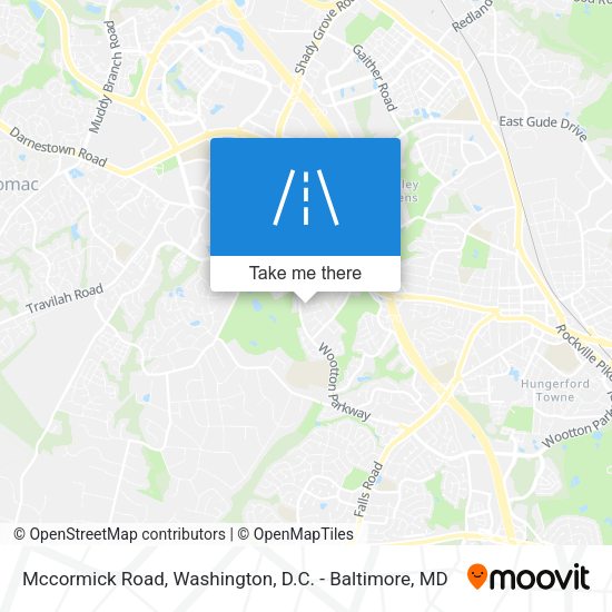 Mapa de Mccormick Road