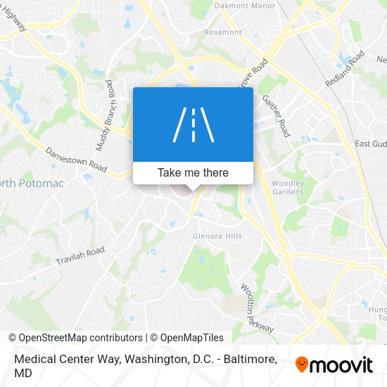 Mapa de Medical Center Way