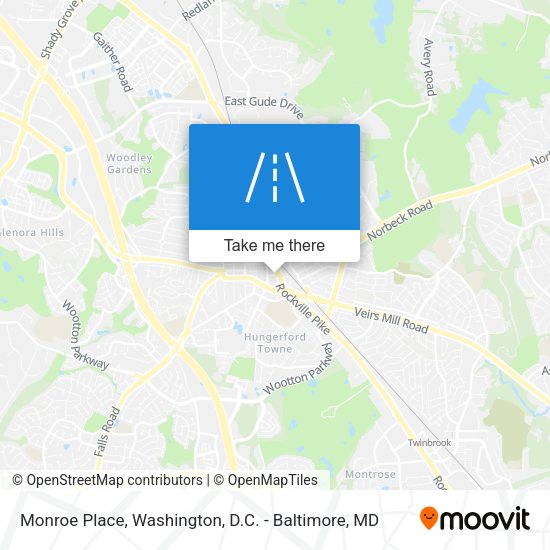 Monroe Place map