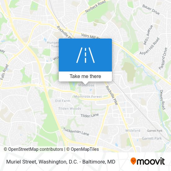 Muriel Street map