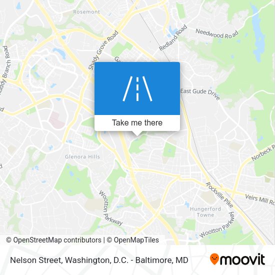 Mapa de Nelson Street