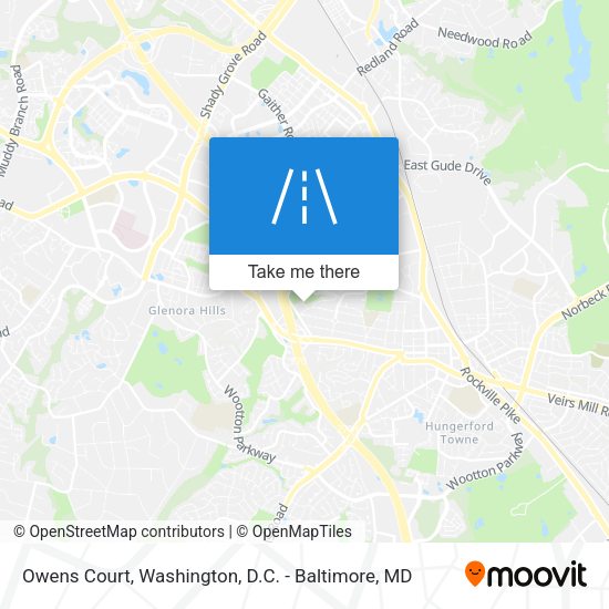 Owens Court map