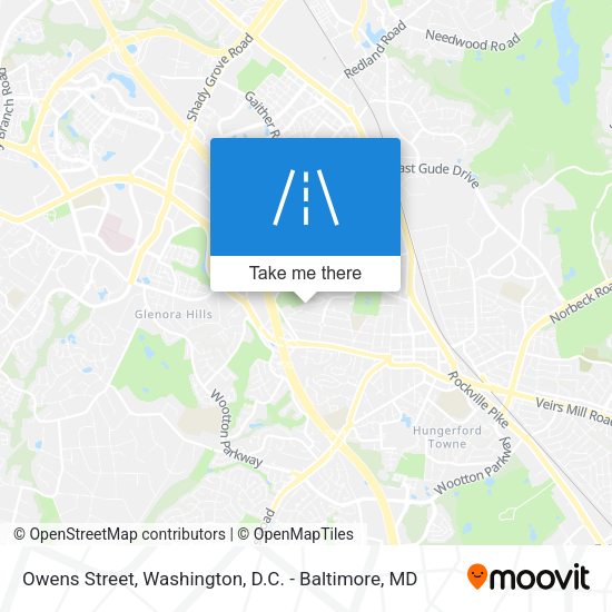 Mapa de Owens Street