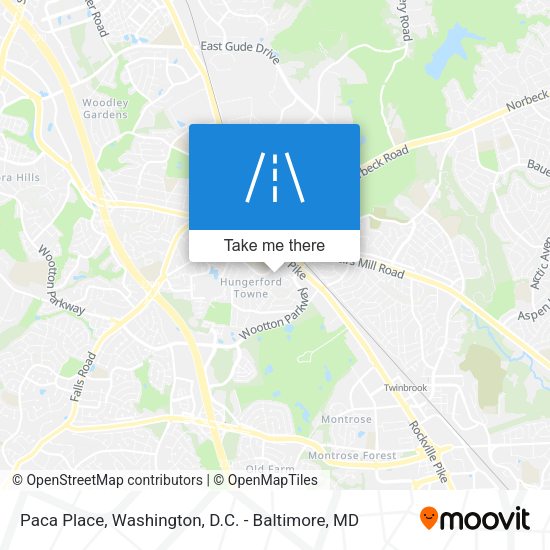 Paca Place map