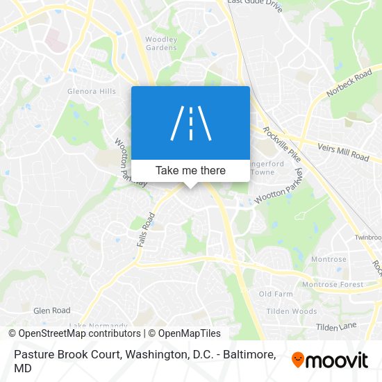 Mapa de Pasture Brook Court