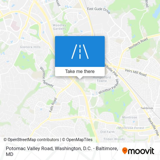 Mapa de Potomac Valley Road