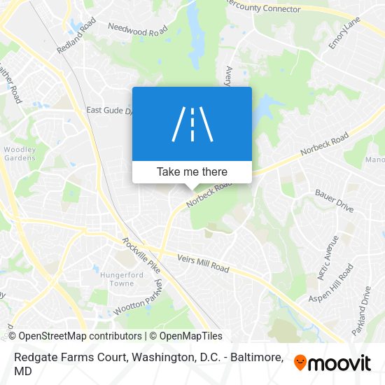 Redgate Farms Court map