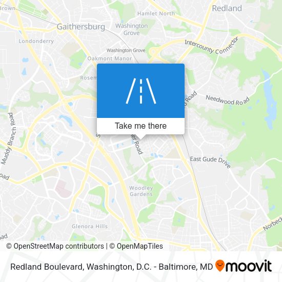 Mapa de Redland Boulevard
