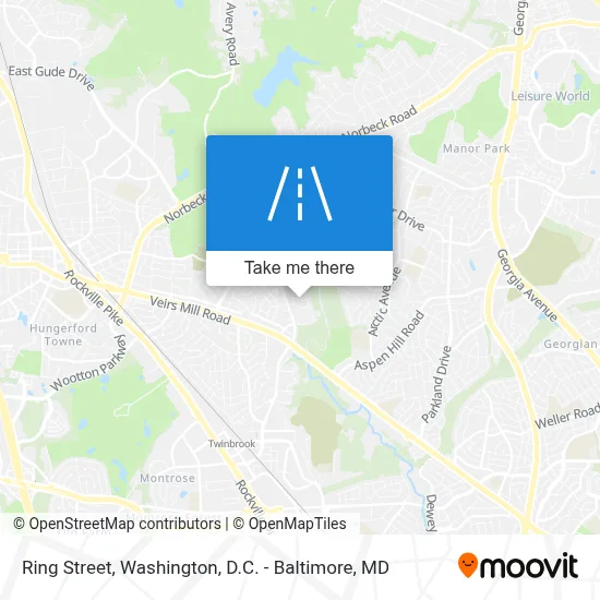 Ring Street map