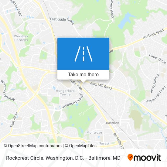 Rockcrest Circle map