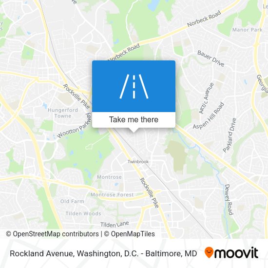 Mapa de Rockland Avenue