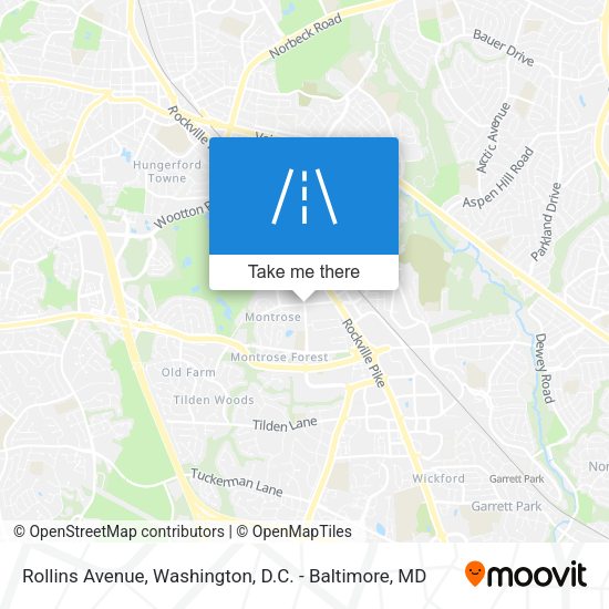 Rollins Avenue map