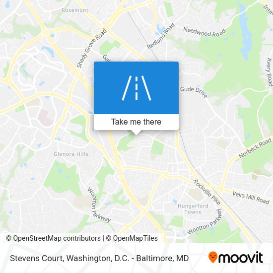 Stevens Court map