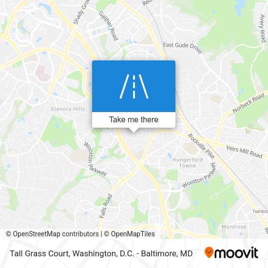 Tall Grass Court map