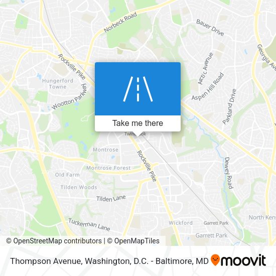 Mapa de Thompson Avenue