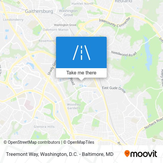 Treemont Way map