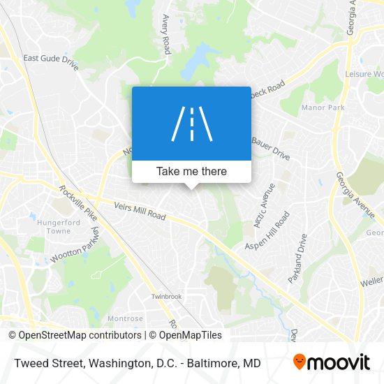 Tweed Street map