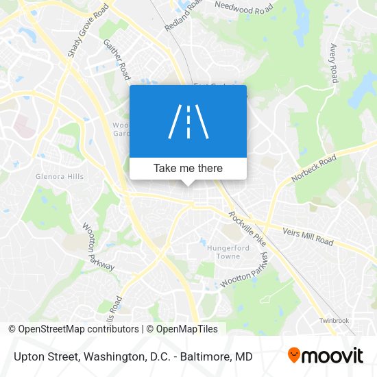 Upton Street map