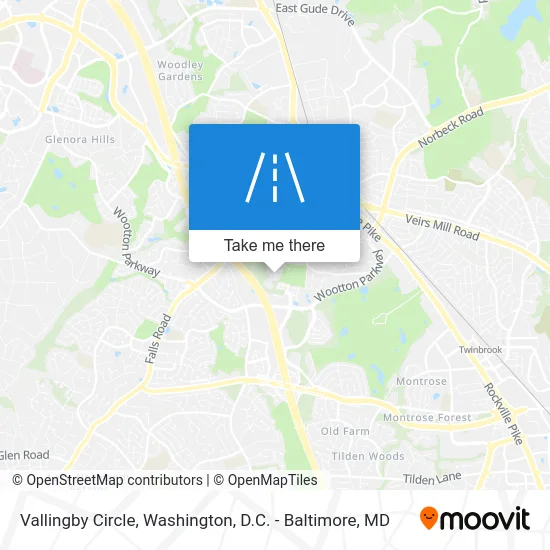 Vallingby Circle map