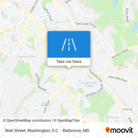 Wall Street map