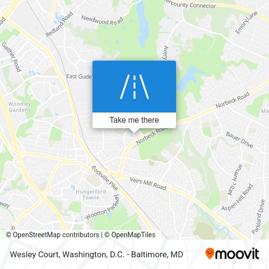 Wesley Court map