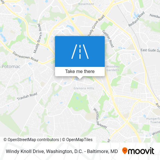 Mapa de Windy Knoll Drive