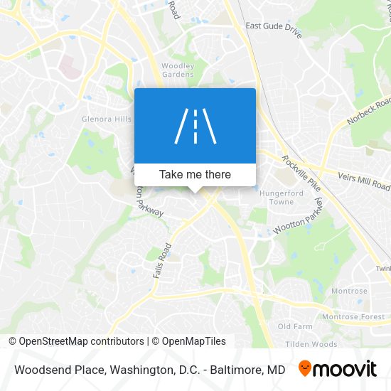 Woodsend Place map