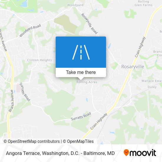 Angora Terrace map