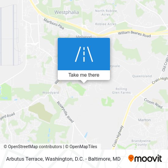 Arbutus Terrace map