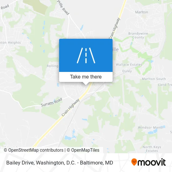 Bailey Drive map