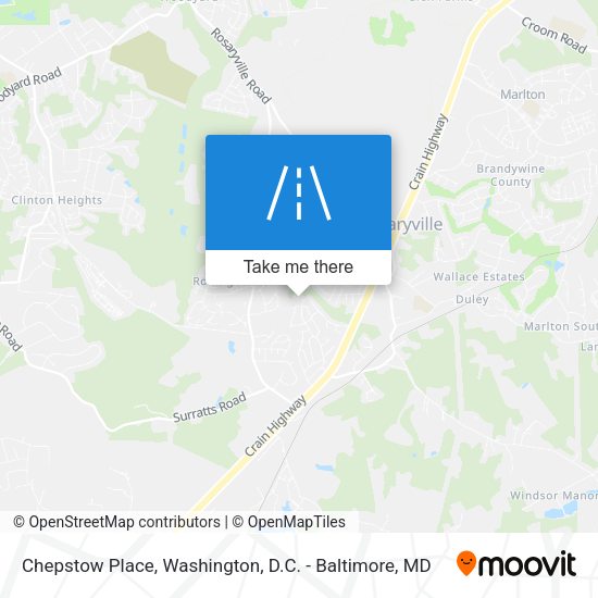 Chepstow Place map