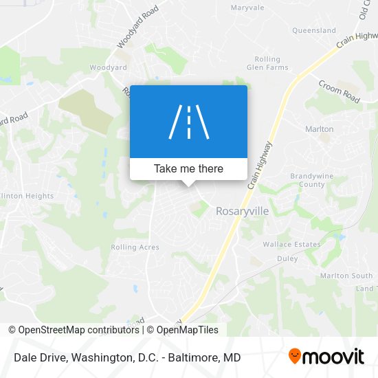 Dale Drive map