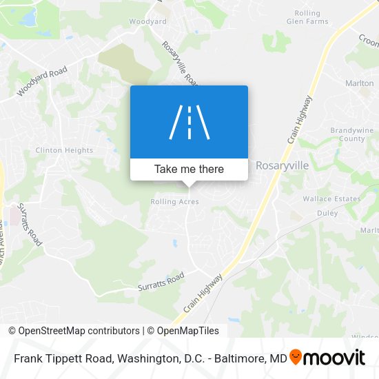 Frank Tippett Road map