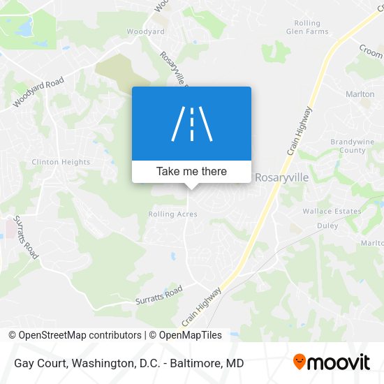 Mapa de Gay Court