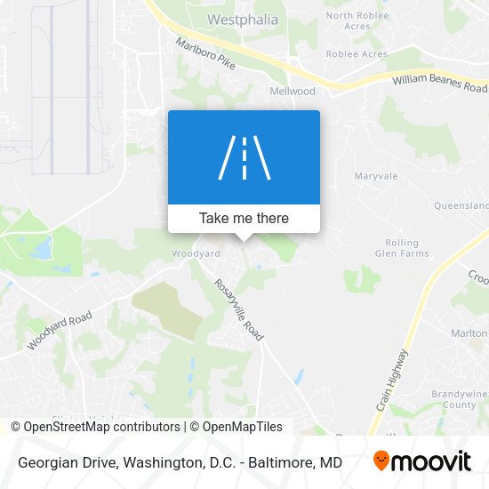 Mapa de Georgian Drive