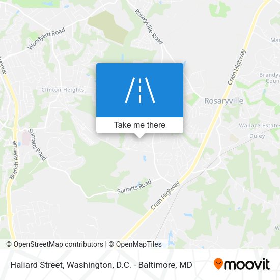 Haliard Street map